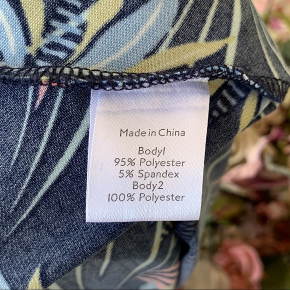 •Leota• Sleeveless Tie Waist Dress - Size 3X - Picture 7 of 9